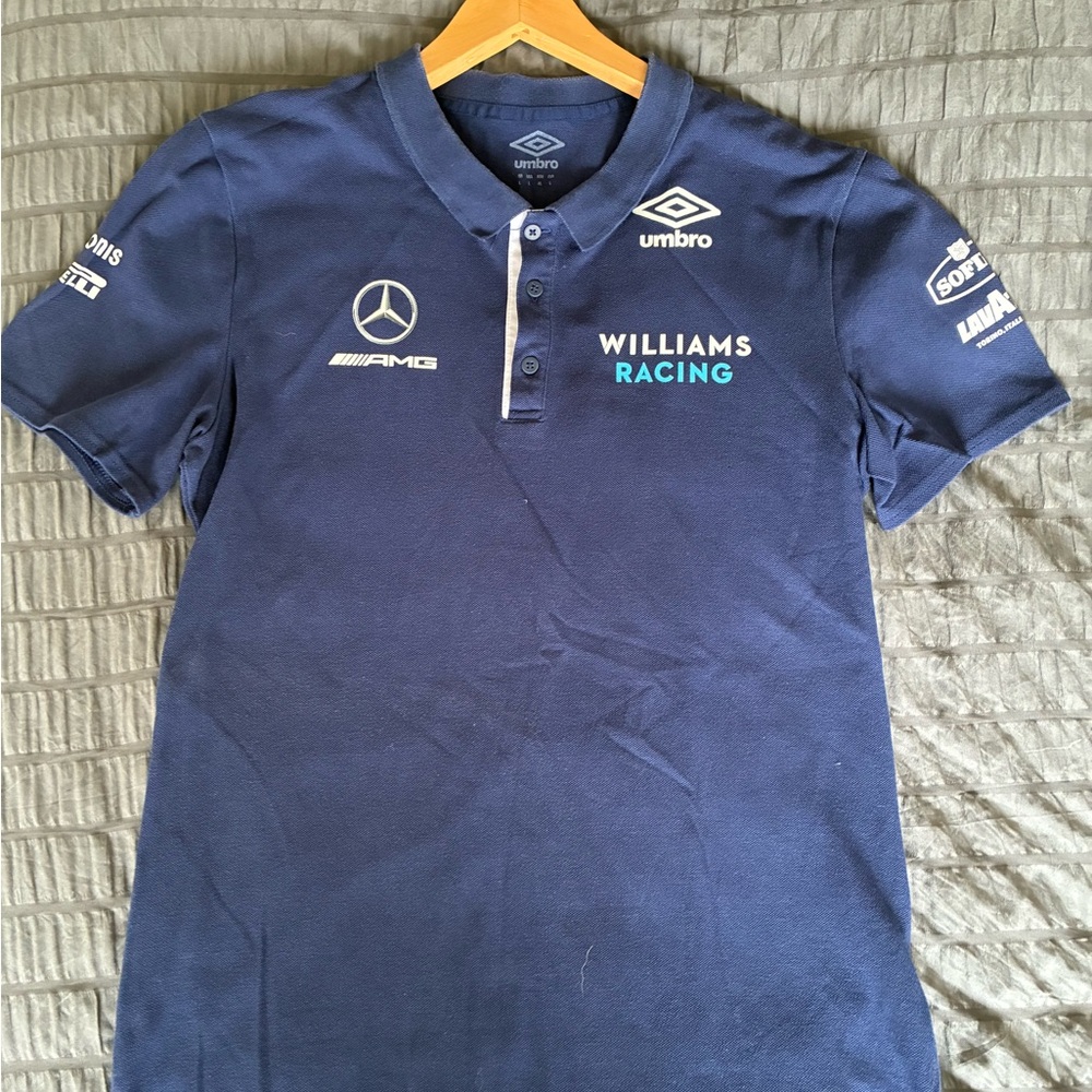 Umbro Dark Blue Williams Racing Polo